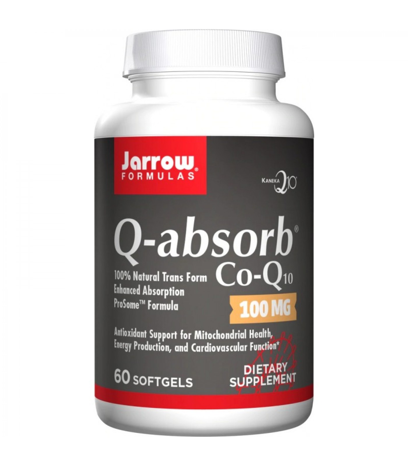 Jarrow Formulas Ubiquinone - Q-absorb® Co-Q10 100mg - Убихинон
